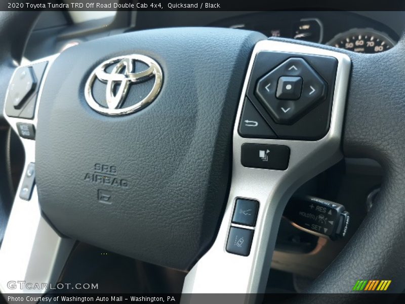Quicksand / Black 2020 Toyota Tundra TRD Off Road Double Cab 4x4