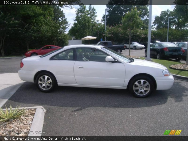 Taffeta White / Parchment 2001 Acura CL 3.2