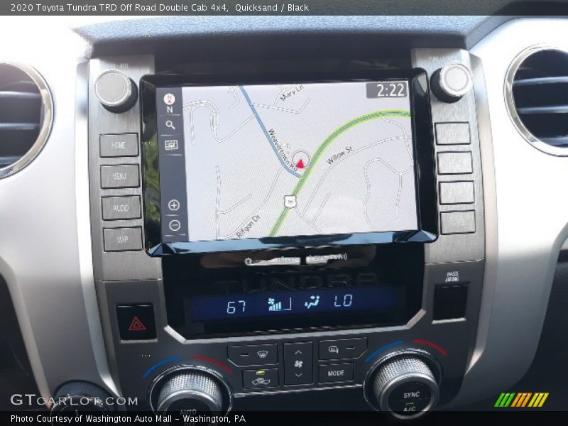 Quicksand / Black 2020 Toyota Tundra TRD Off Road Double Cab 4x4