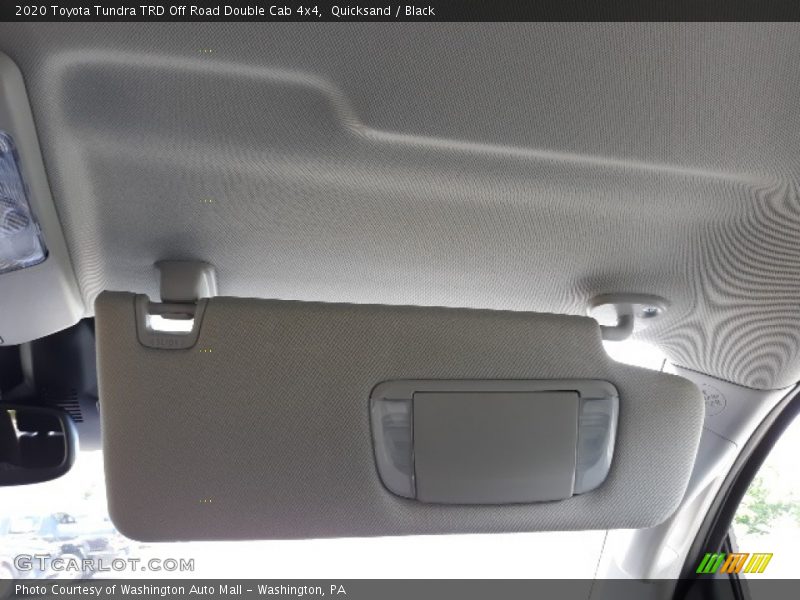 Quicksand / Black 2020 Toyota Tundra TRD Off Road Double Cab 4x4