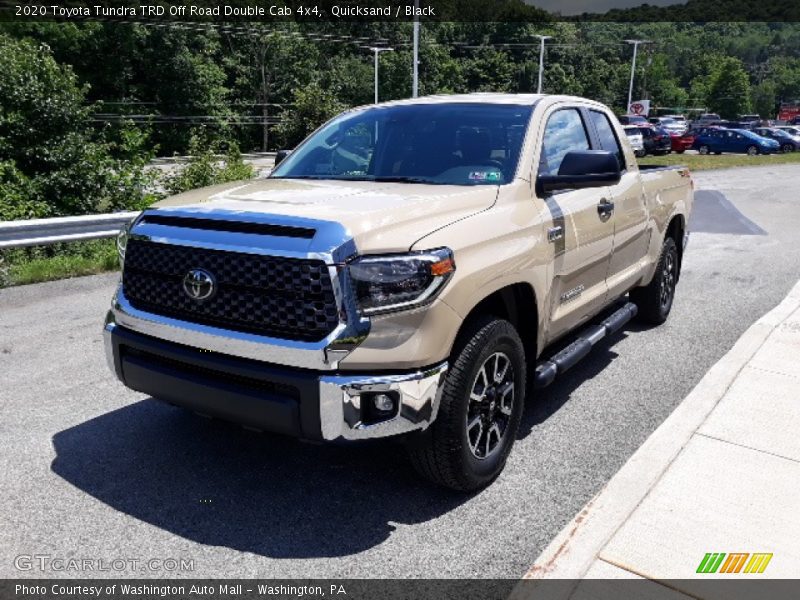 Quicksand / Black 2020 Toyota Tundra TRD Off Road Double Cab 4x4