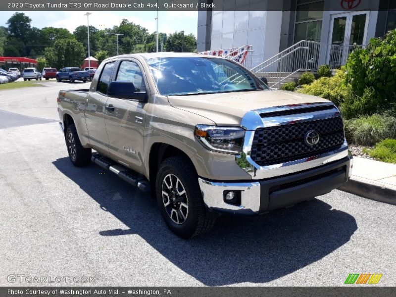 Quicksand / Black 2020 Toyota Tundra TRD Off Road Double Cab 4x4