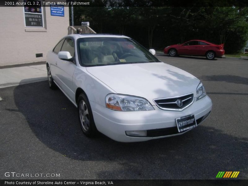 Taffeta White / Parchment 2001 Acura CL 3.2