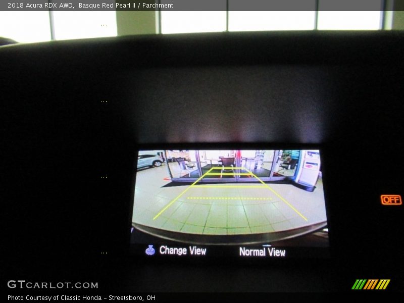 Basque Red Pearl II / Parchment 2018 Acura RDX AWD