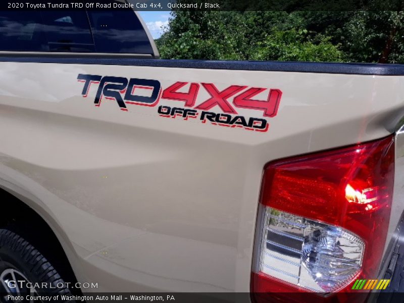 Quicksand / Black 2020 Toyota Tundra TRD Off Road Double Cab 4x4