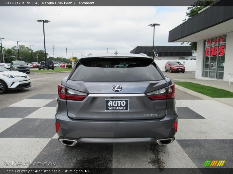 Nebula Gray Pearl / Parchment 2019 Lexus RX 350