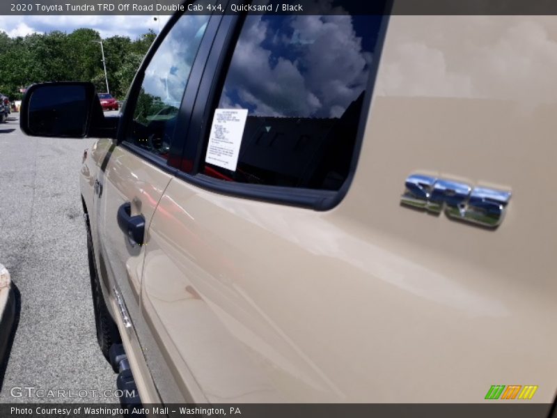 Quicksand / Black 2020 Toyota Tundra TRD Off Road Double Cab 4x4
