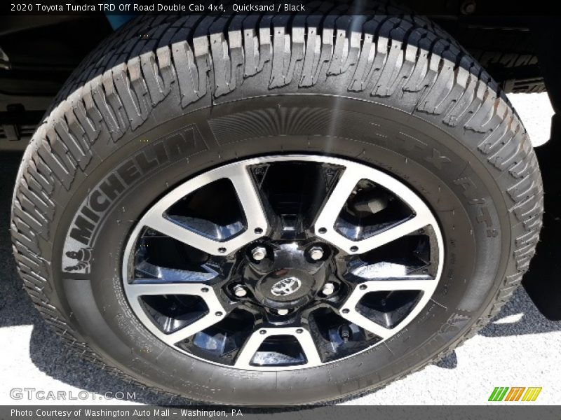 Quicksand / Black 2020 Toyota Tundra TRD Off Road Double Cab 4x4