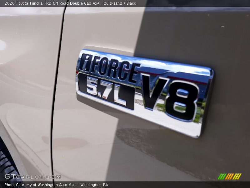 Quicksand / Black 2020 Toyota Tundra TRD Off Road Double Cab 4x4