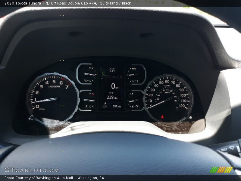 Quicksand / Black 2020 Toyota Tundra TRD Off Road Double Cab 4x4