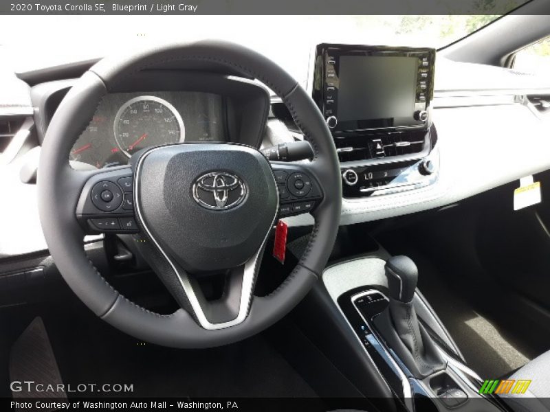 Blueprint / Light Gray 2020 Toyota Corolla SE