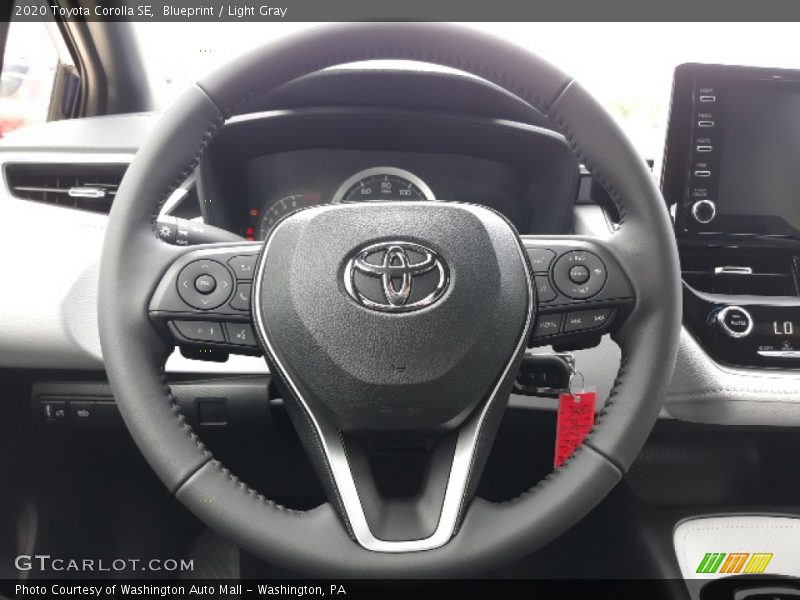 Blueprint / Light Gray 2020 Toyota Corolla SE