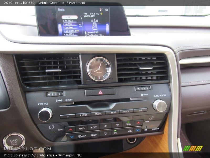 Nebula Gray Pearl / Parchment 2019 Lexus RX 350