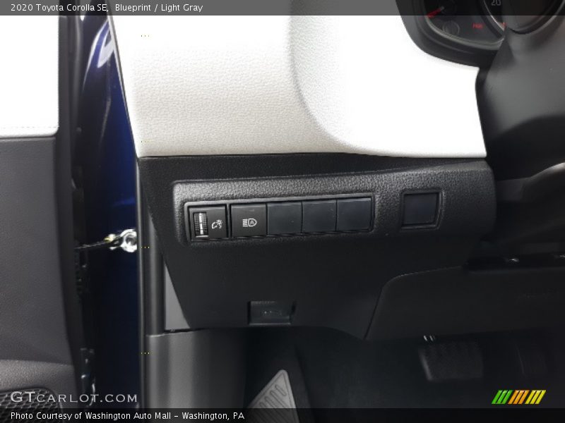 Blueprint / Light Gray 2020 Toyota Corolla SE