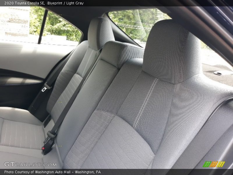 Blueprint / Light Gray 2020 Toyota Corolla SE