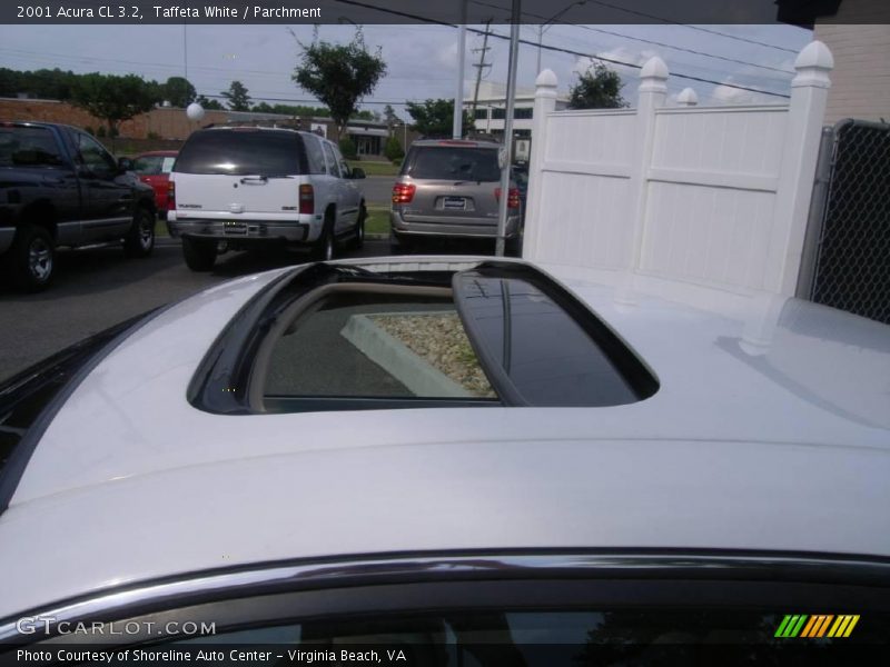 Taffeta White / Parchment 2001 Acura CL 3.2