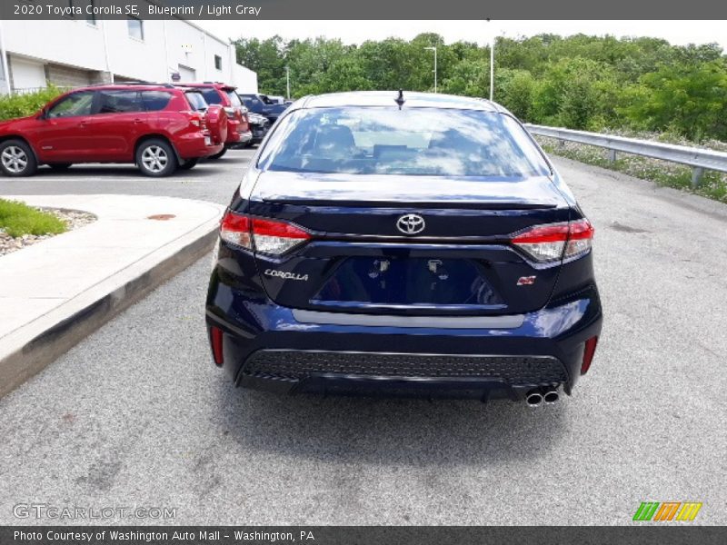 Blueprint / Light Gray 2020 Toyota Corolla SE