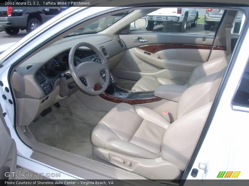 Taffeta White / Parchment 2001 Acura CL 3.2