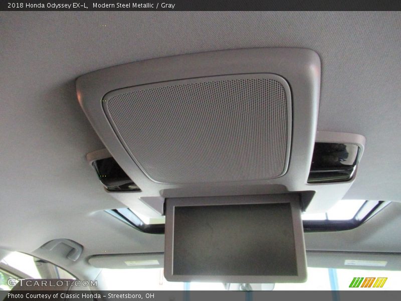 Modern Steel Metallic / Gray 2018 Honda Odyssey EX-L