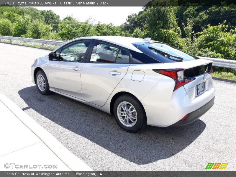 Classic Silver Metallic / Black 2020 Toyota Prius XLE AWD-e