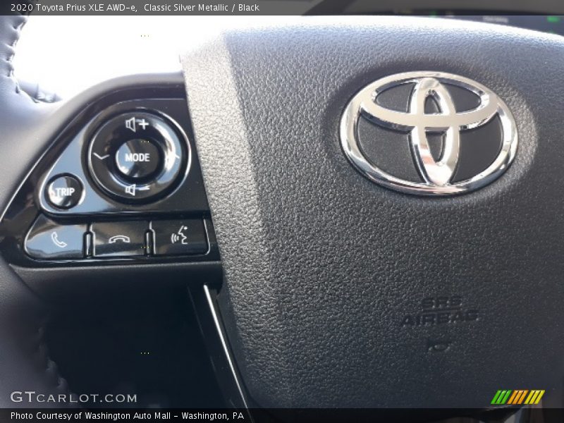 Classic Silver Metallic / Black 2020 Toyota Prius XLE AWD-e