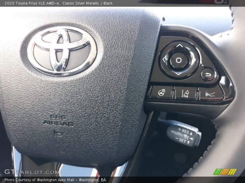 Classic Silver Metallic / Black 2020 Toyota Prius XLE AWD-e