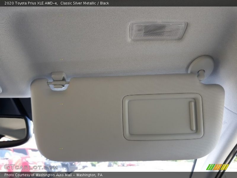 Classic Silver Metallic / Black 2020 Toyota Prius XLE AWD-e