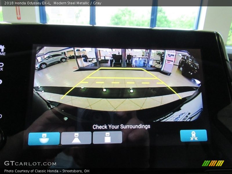 Modern Steel Metallic / Gray 2018 Honda Odyssey EX-L