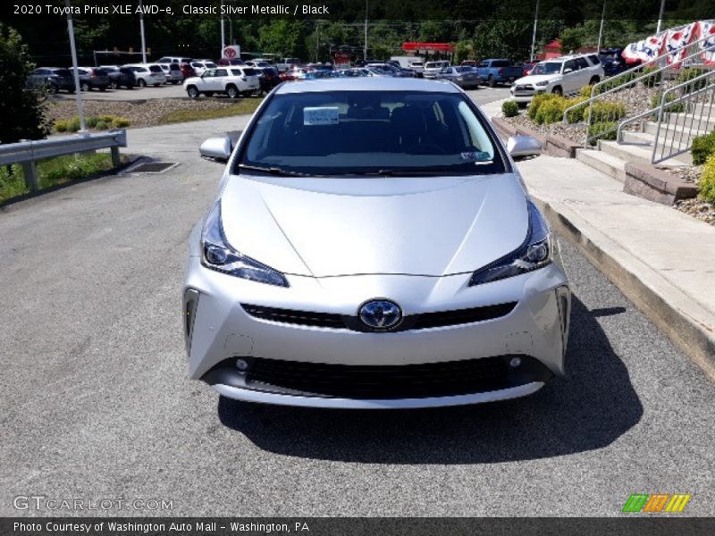 Classic Silver Metallic / Black 2020 Toyota Prius XLE AWD-e