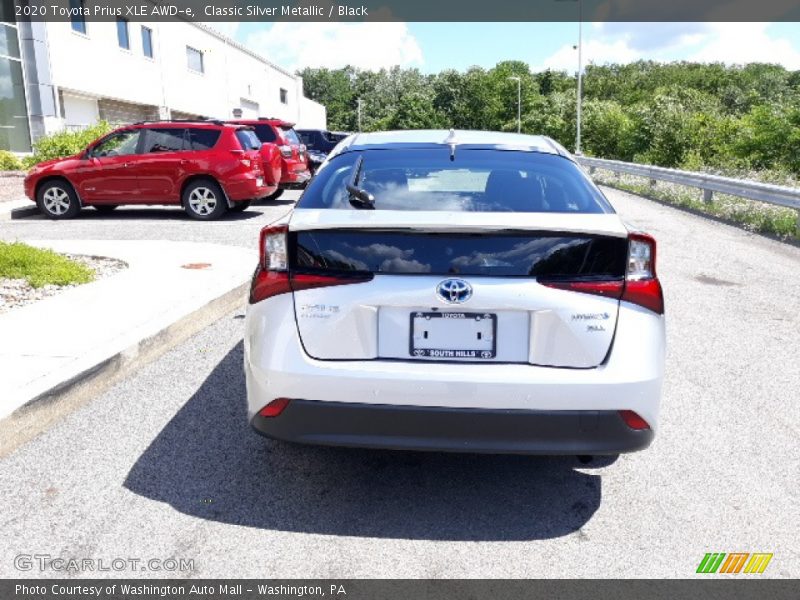 Classic Silver Metallic / Black 2020 Toyota Prius XLE AWD-e