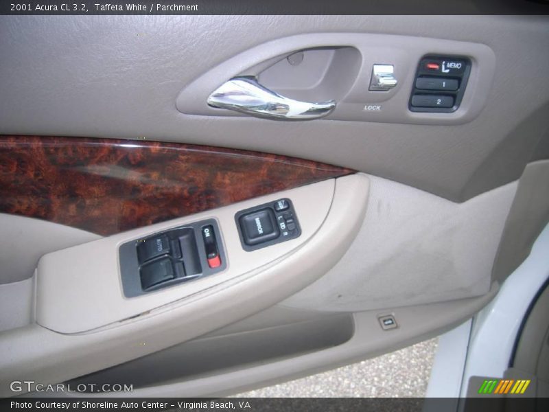 Taffeta White / Parchment 2001 Acura CL 3.2