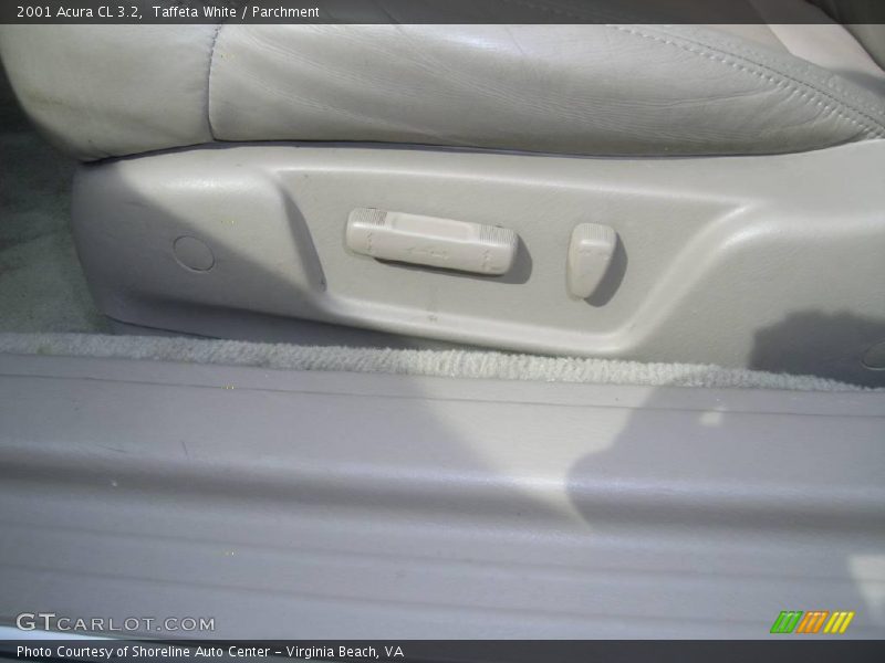Taffeta White / Parchment 2001 Acura CL 3.2