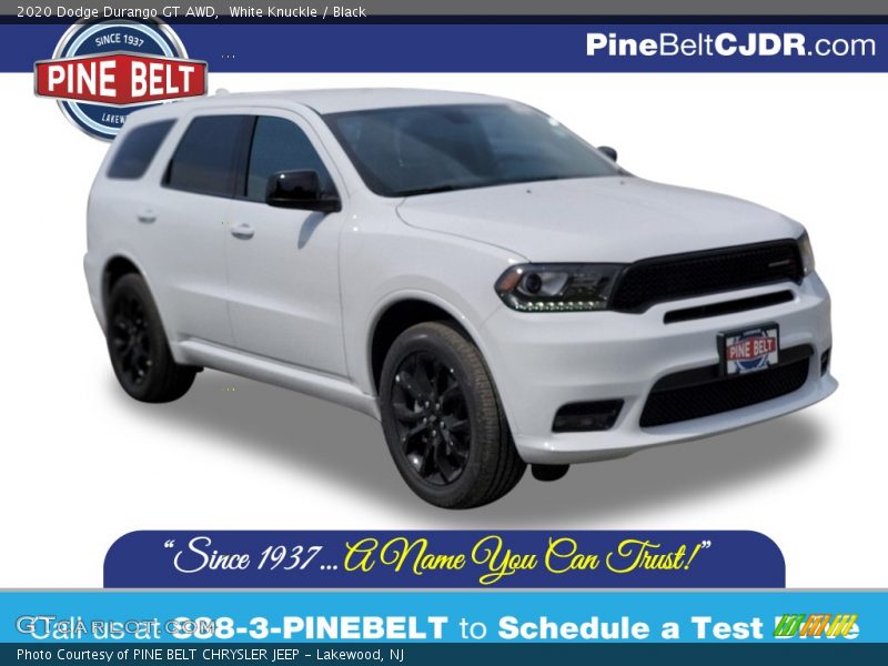 White Knuckle / Black 2020 Dodge Durango GT AWD
