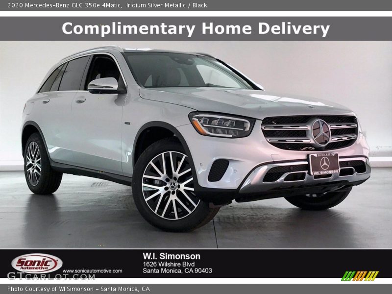 Iridium Silver Metallic / Black 2020 Mercedes-Benz GLC 350e 4Matic