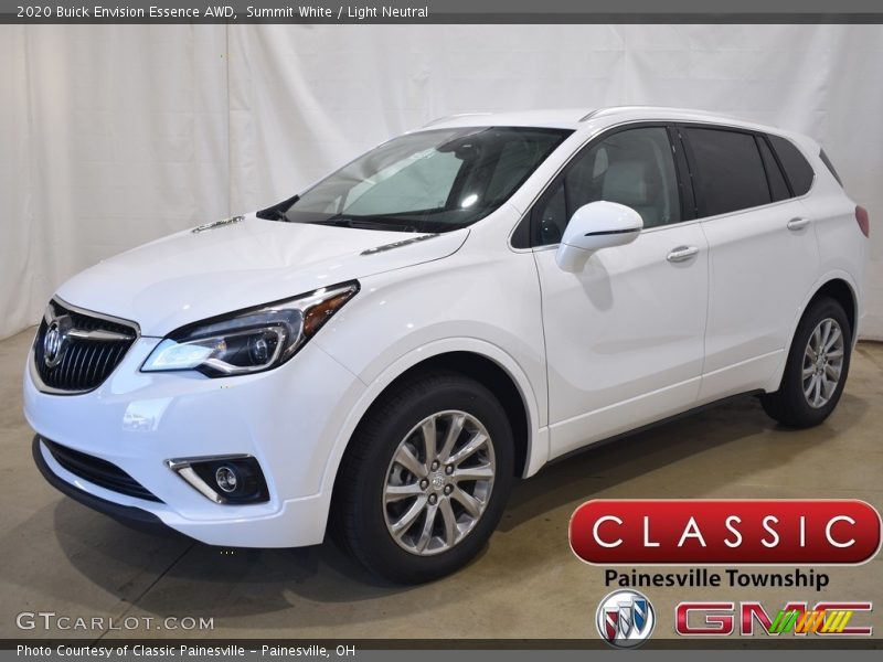 Summit White / Light Neutral 2020 Buick Envision Essence AWD