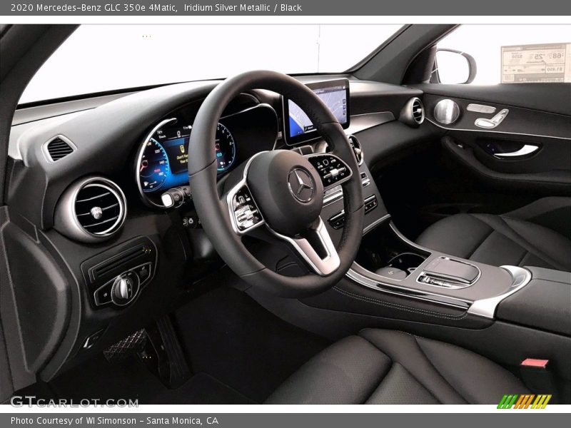 Iridium Silver Metallic / Black 2020 Mercedes-Benz GLC 350e 4Matic