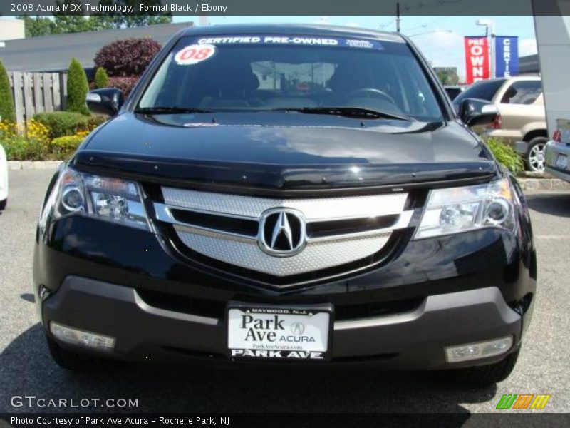 Formal Black / Ebony 2008 Acura MDX Technology