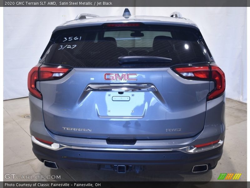 Satin Steel Metallic / Jet Black 2020 GMC Terrain SLT AWD