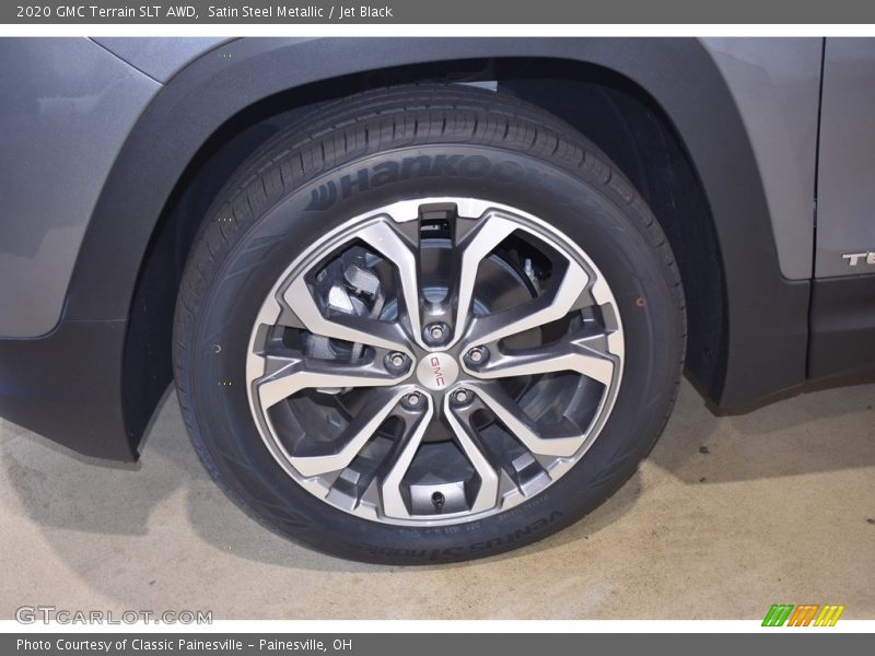 Satin Steel Metallic / Jet Black 2020 GMC Terrain SLT AWD
