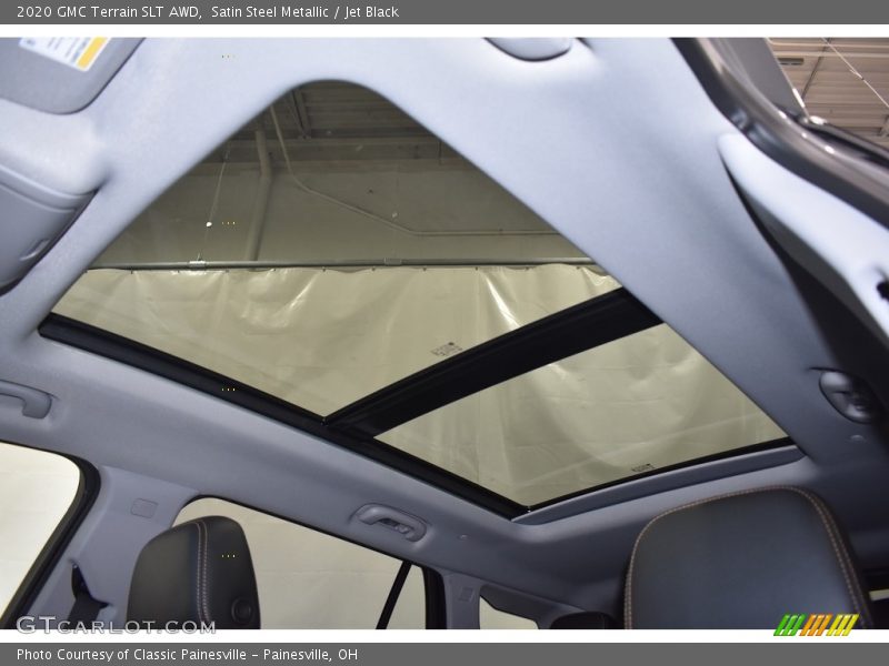 Satin Steel Metallic / Jet Black 2020 GMC Terrain SLT AWD