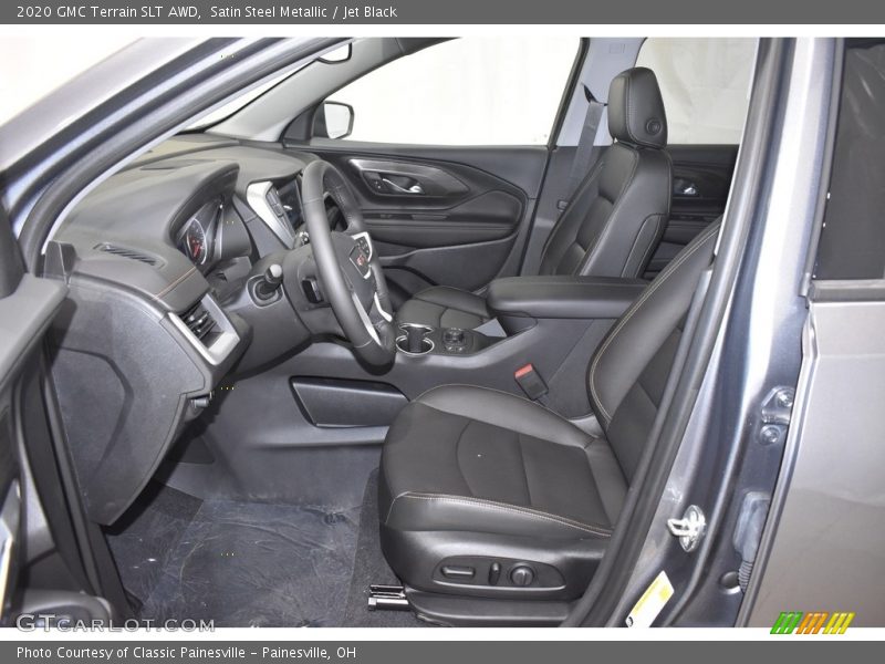 Satin Steel Metallic / Jet Black 2020 GMC Terrain SLT AWD