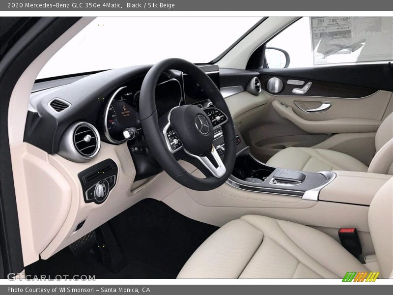 Black / Silk Beige 2020 Mercedes-Benz GLC 350e 4Matic
