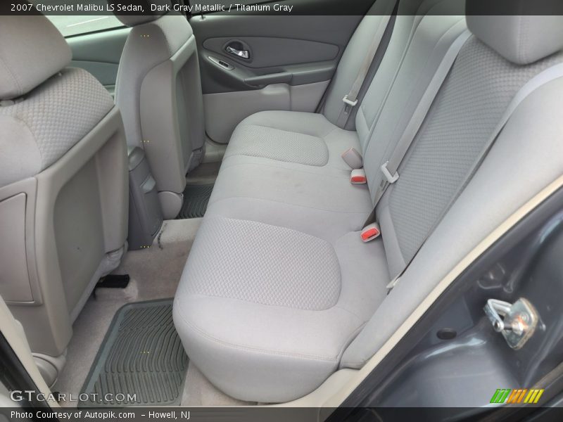 Dark Gray Metallic / Titanium Gray 2007 Chevrolet Malibu LS Sedan