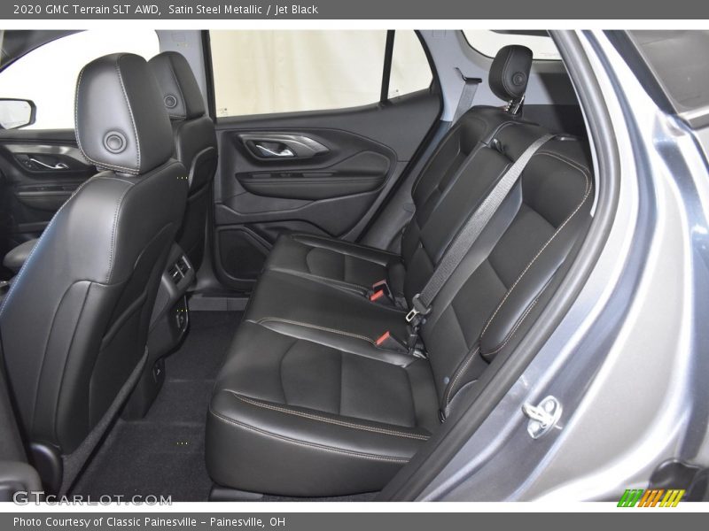 Satin Steel Metallic / Jet Black 2020 GMC Terrain SLT AWD