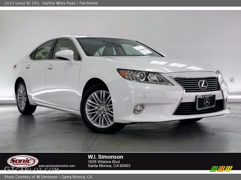 Starfire White Pearl / Parchment 2013 Lexus ES 350