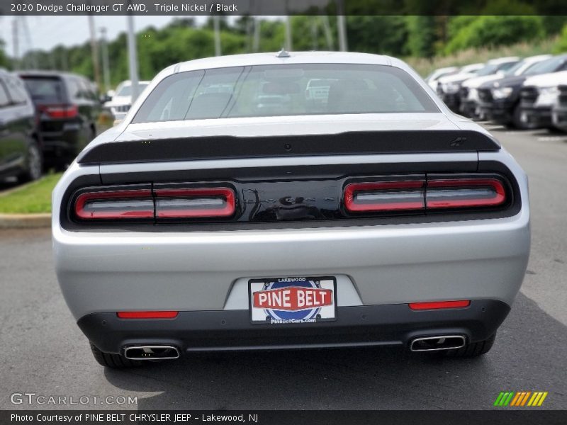 Triple Nickel / Black 2020 Dodge Challenger GT AWD