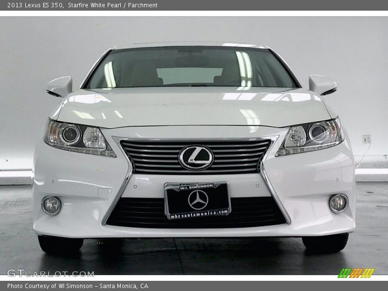Starfire White Pearl / Parchment 2013 Lexus ES 350