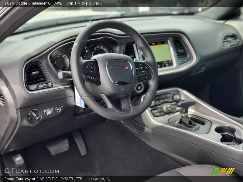 Triple Nickel / Black 2020 Dodge Challenger GT AWD