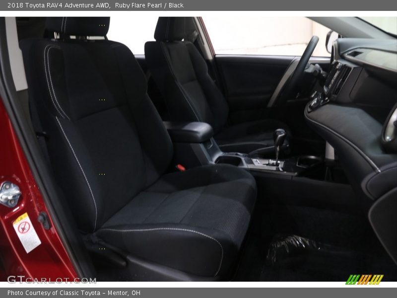 Ruby Flare Pearl / Black 2018 Toyota RAV4 Adventure AWD