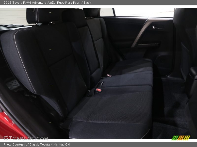 Ruby Flare Pearl / Black 2018 Toyota RAV4 Adventure AWD